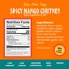 Brooklyn Delhi Spicy Mango Chutney - 9 Ounces - Made with Ripe Mangos, Golden Raisins, Fresh Ginger, Garam Masala, and Lemon Juice for a Nice Sour Note - Vegan - No Artificial Additives view 2