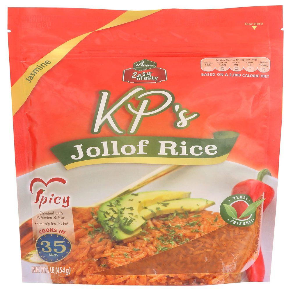 Easy n'Tasty Spicy Jollof Rice, 16 OZ