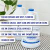 CPDI Clear Ammonia Cleaner Liquid, 1 Gallon, Multipurpose, Multi-Surface Cleaning Solution Removes Grease, Hard Water Stains, and Odors, Kitchen and Bathroom Use view 4