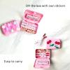 7Pcs Pink Rolling Paper Kit-1 1/4 Rolling Paper, 4 Booklets 78MM Rolling Papers, 7"x5.5" Rolling Tray, Storage Box, 78MM Rolling Machine/Roller (Pink Kit) view 4