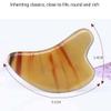 9.1cm Heart Shaped Scraping Board,Scraping Stone Massage Tool Neck Beauty Slimming Massager to Help Relieve Sore Neck, Hands and Feet. view 2