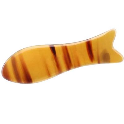 12CM Fish-Shaped Scraping Board,Scraping Stone Massage Tool Neck Beauty Slimming Massager to Help Relieve Sore Neck, Hands and feet.