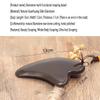 13cm Bian Stone Gua Sha Board|Guasha Scraping Massage Tool | Traditional Scraper Tool for Anti-Aging | 100% Natural Bianstone Guasha view 3