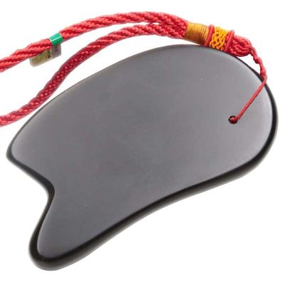 11.5cm Bian Stone Scraping Board, Gua Sha Massage Tool, Gua Sha Facial Tool for Spa Therapy Treatment on Face Back, Arms, Neck, Shoulder