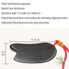 11.5cm Bian Stone Scraping Board, Gua Sha Massage Tool, Gua Sha Facial Tool for Spa Therapy Treatment on Face Back, Arms, Neck, Shoulder view 2