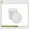 AME D'ESSENCE (16 oz-50 PC) Combo White Soup Containers for Hot Cold Food Paper Cups with Vented Lids Great with Ice Cream Gelato Yogurt Paper Soup Cups To Go Take Out Food Containers view 2