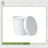 AME D'ESSENCE (12 oz-50 PC) Combo White Soup Containers for Hot Cold Food Paper Cups with Vented Lids Great with Ice Cream Gelato Yogurt Paper Soup Cups To Go Take Out Food Containers view 2