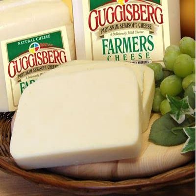 Guggisberg Farmers Cheese. Deli Loaf. 3 Lb.