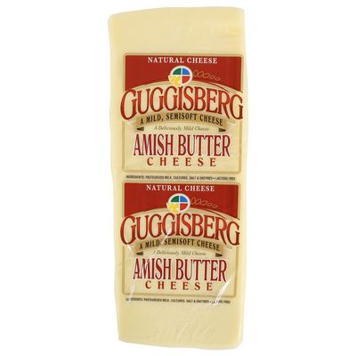 Guggisberg Amish Butter Cheese. 1/2 Deli Loaf. 3 LB.