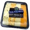 Party Cheese Tray. 4 cheeses. Monterey Jack, Colby Jack, Swiss, Milk Cheddar. 16 oz. (1) view 1