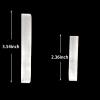 2.36 Inch Selenite Sticks Crystal Wands10pc-Crystal Stick for Chakra, Positive Energy, Meditation, Protection, Reiki & Metaphysical Energy Drawing (2.36 inch) view 2