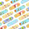 AndicAge Cute Bandages 100 Count Water Resistant Breathable Bandages Cute Cartoon Adhesive First Aid for Kids Children view 1