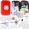 First Aid Kit for Home Hiking Camping Outdoor Sport, 275 Pieces Survival Supplies Emergency Kit, Mini Gear Bag with Basic First-aid Essentials for Emergency Cases angel wish view 1