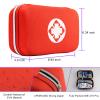 First Aid Kit for Home Hiking Camping Outdoor Sport, 275 Pieces Survival Supplies Emergency Kit, Mini Gear Bag with Basic First-aid Essentials for Emergency Cases angel wish view 3