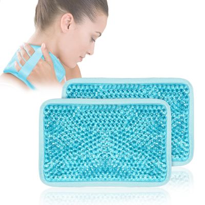 CONBELLA Gel ice Pack, ice Packs for Injuries Reusable for Pain, Swelling, Injuries of Knee, Shoulder, Foot, Back, Ankle, Neck, Elbow, Wisdom Tooth - Heat & Cold Therapy