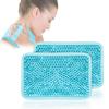 CONBELLA Gel ice Pack, ice Packs for Injuries Reusable for Pain, Swelling, Injuries of Knee, Shoulder, Foot, Back, Ankle, Neck, Elbow, Wisdom Tooth - Heat & Cold Therapy view 1