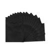 100 Pack Smell Proof Bags 3 x 4 Inch Resealable Mylar Bags Foil Pouch Flat Bag with Clear Window Black view 1