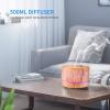 500ml Essential Oil Diffuser, Premium Aromatherapy Diffuser Humidifier with Timer and Auto-Off Safety Switch, 7 Colors Lights, Ultrasonic Cool Mist Diffuser for Home Office Room view 2