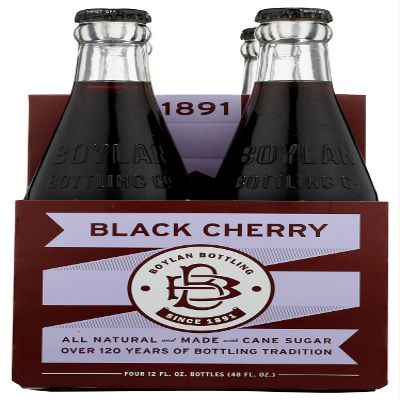 Boylan Black Cherry, 48 Fluid Ounce (Pack of 6)
