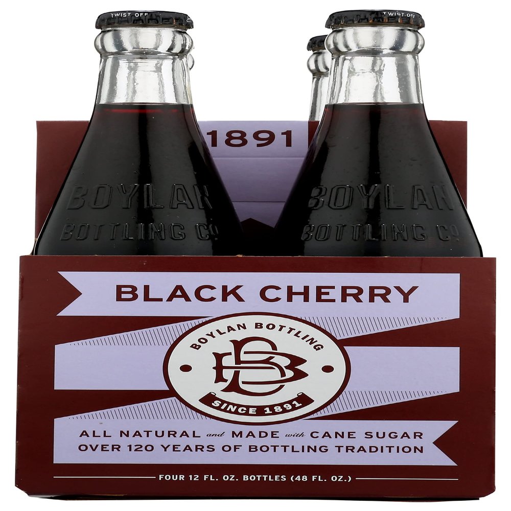 Boylan Black Cherry, 48 Fluid Ounce (Pack of 6)