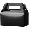 UnicoPak 30 Pack Black Gable Treat Boxes, Party Favor Boxes, Gift Boxes for Kids, for Snacks, Candy, Toys, Birthday Party, Wedding, Halloween, Christmas  6.5x3.5x3.5 Inches view 1