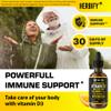HERBIFY Vitamin D3 10000 IU - Made in USA Liquid Vitamin D Drops - Bone Strength and Immune Support Supplement - Sunshine Replacement - D3 Vitamin Bone and Teeth Supplement - 2 Oz view 4