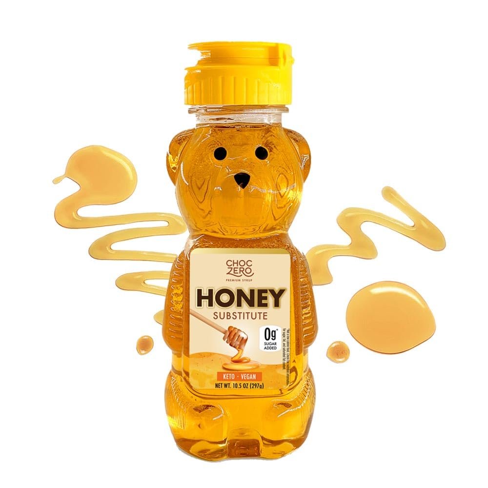 ChocZero Sugar-Free Honey Substitute  1:1 Natural Honey Equivalent, Keto & Vegan Friendly, 10.5 oz Bottle