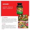 aegabe Super Fruits and Veggies Supplement,36 Fresh Veggies & Fruits,Balance of Nature Daily Nutritional Supplement for Digestive Health & Constipation Relief,60-Day Supply,Made in USA view 3