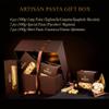 MARULO Pack of 8, Artisan Italian Gourmet Homemade Pasta Gift Basket Box Set, Gourmet Bronze Cut Pasta Set, Luxury Gold Line Box, (Tagliatelle, Linguine Spaghetti Oplontini, Bucatini, Paccheri & More) view 2