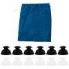 Healeved 1set Silicone Cupping Cups Household Cupping Therapy Kit Moisture Absorption for Back Joints Neck and Shoulders Easy to Clean and Use view 1