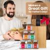 BBQ Rub Gift Set - Spice Gift Set in Premium Wooden Box - Great Grilling Gift for Father's Day, Christmas, Birthday for Him, Dad, Men, or Her - Unique Barbecue Seasonings (Set of 6) view 2