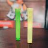 Party Essentials Party Supplies Plastic 1.5 Ounce Test Tube Shot Glasses for Liquor, Whiskey, Tequila, Vodka, 15-Count, Gold & Green view 4
