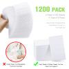 Disposable Napkins for Bathroom White Napkins Disposable Dinner Paper Towel Guest Hand Towels Soft and Absorbent 2-Ply Party Wedding Paper, 16 x 13 Inch(600 Count) view 2