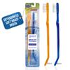 AIM DENTAL SUPPLY Toothbrush for Braces, Soft Head Braces Toothbrush, V Trimmed Design 2-Pack | Quick Orthodontic Cleaning | Deep Clean Braces at Home (Pack of 2) view 1