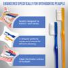 AIM DENTAL SUPPLY Toothbrush for Braces, Soft Head Braces Toothbrush, V Trimmed Design 2-Pack | Quick Orthodontic Cleaning | Deep Clean Braces at Home (Pack of 2) view 4