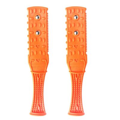 Healeved Massager Stick 2Pcs Silicone Gua Sha Paddle for Full Body Muscle Relief Neck Back Shoulder Pain Therapy Tool