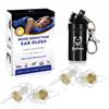 softvox Small Ear Plugs 2 Pairs, Soft Silicone Noise Reduction Earplugs for Adults Kids 12+, Sound Blocking Earbuds for Sleeping, Snoring, Work, Concerts, Music,Travel,Motorcycle view 1