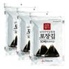 KOREAC_Myungga [50 * 3 Total 150 sheet] Seaweed Wrappers for Triangular Onigiri Rice Ball view 2