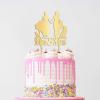 Personalized Cake Topper for Wedding Lesbian Outdoor Wedding Cake Topper with Dog Mrs And Mrs Cake Topper with Cat Same Sex Wedding Cake Topper (Mirror Gold Acrylic) view 2