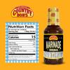 Country Bob's Original Marinade Sauce - Grill Masters Secret for Meat, Poultry, Veggies & Pork, Gluten-Free, Non-Fat Flavor Booster, 18oz view 2