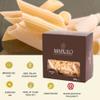 Penne Pasta, Bronze Cut Pasta made in Italy 1.1 lbs (500g), Gourmet Italian Pasta, Non-GMO 100% Durum Semolina, Italian Pasta imported. By Marulo. view 3