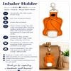 Basketball Inhaler Holder Key Fob view 3