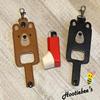 Bear Inhaler Holder Key Fob view 2