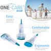 200 Count, ONE-CARE Opti Safety Lancets Top Button Activated, 28G x 1.6mm, 200 Count, Auto-Retractable, Sterile, Single Use, view 2