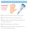 200 Count, ONE-CARE Opti Safety Lancets Top Button Activated, 28G x 1.6mm, 200 Count, Auto-Retractable, Sterile, Single Use, view 4