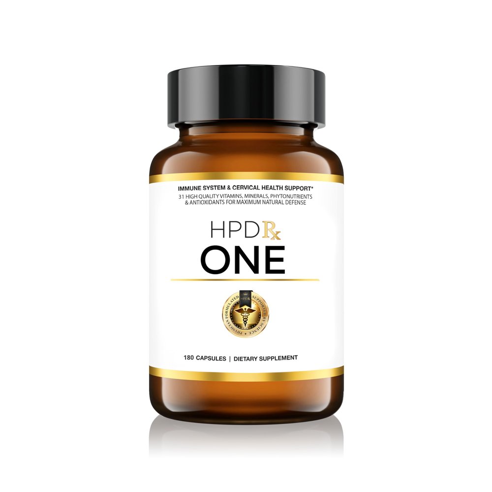 HPD Rx ONE Immunity Boost Multivitamin Supplements for Women and Men | Advanced Immunity Defense Support | Helps Immune Response | 6-Month Supply, 1,080 Capsules, Pack of 6