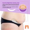 More of Me to Love Organic Cotton and Viscose Tummy Liner, 4-Pack, XX-Large (Pearl White, Stone Gray) view 2