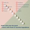 Tidalove Smile More Toothpaste Tablets with Fluoride, Anti-Cavity, Vegan, Zero Waste, Eco-Friendly, Travel Friendly, 1 Month Supply Refill (62 Tablets) (Fresh Minty Yuzu) view 3