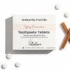 Tidalove Smile More Toothpaste Tablets with Fluoride, Anti-Cavity, Vegan, Zero Waste, Eco-Friendly, Travel Friendly, 1 Month Supply Refill (62 Tablets) (Spicy Sweet Cinnamon) view 1
