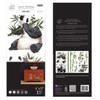 Redesign with Prima 655350657451 Panda Sweet - Small Transfers 6"x12" 3 Sheets Rub on Transfers for Wall Furniture Vintage Rub on Transfers Stickers for WallCrafts view 2